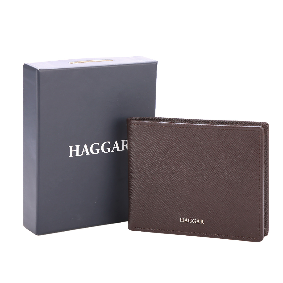 Billetera HAGGAR Hombre Piel Caf&eacute; image number null