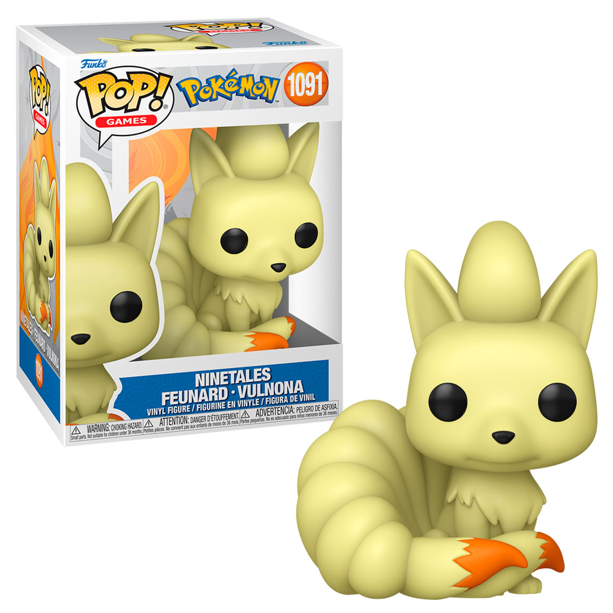 Pop Games Pokemon Ninetales image number null