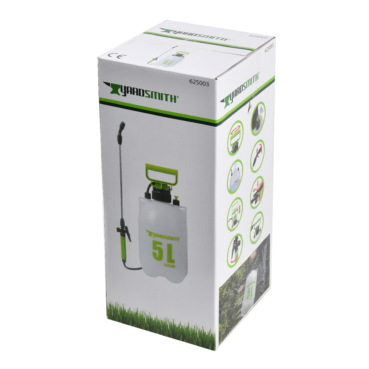 Atomizador de Bombeo Manual 5 Litros YARDSMITH image number null