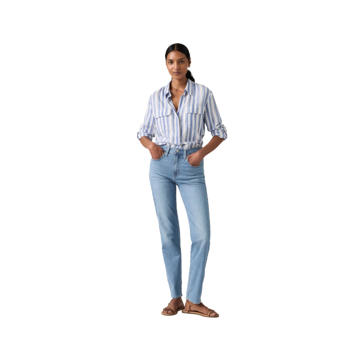 Jeans 724&reg; High-Rise Straight Levi&acute;s  para Mujer Junior image number null