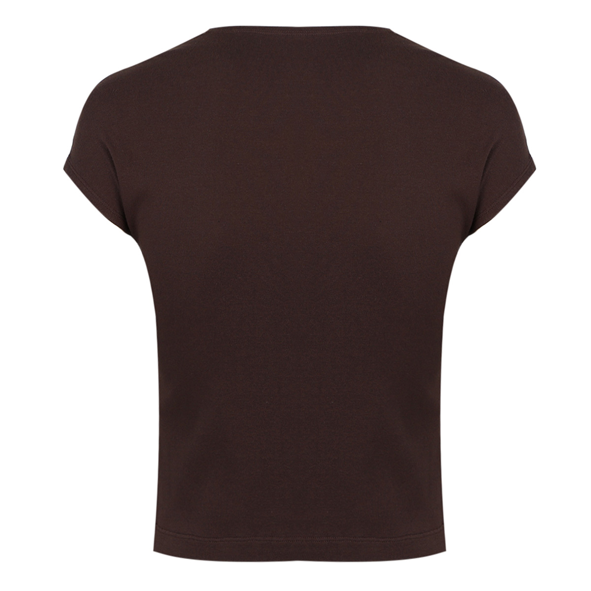 Playera crop Fukka para mujer image number null