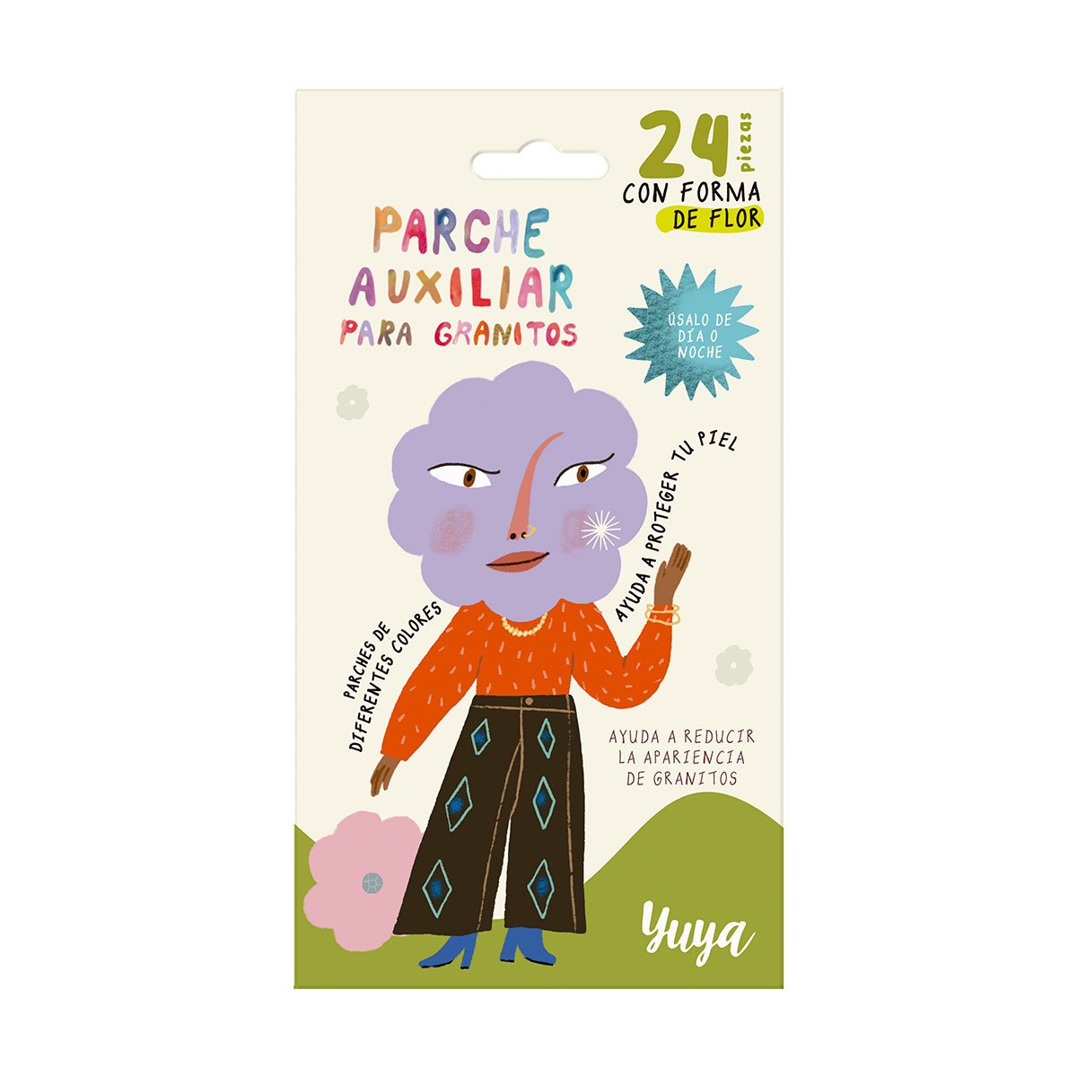 Yuya Parches Auxiliares para Granitos Flor image number null