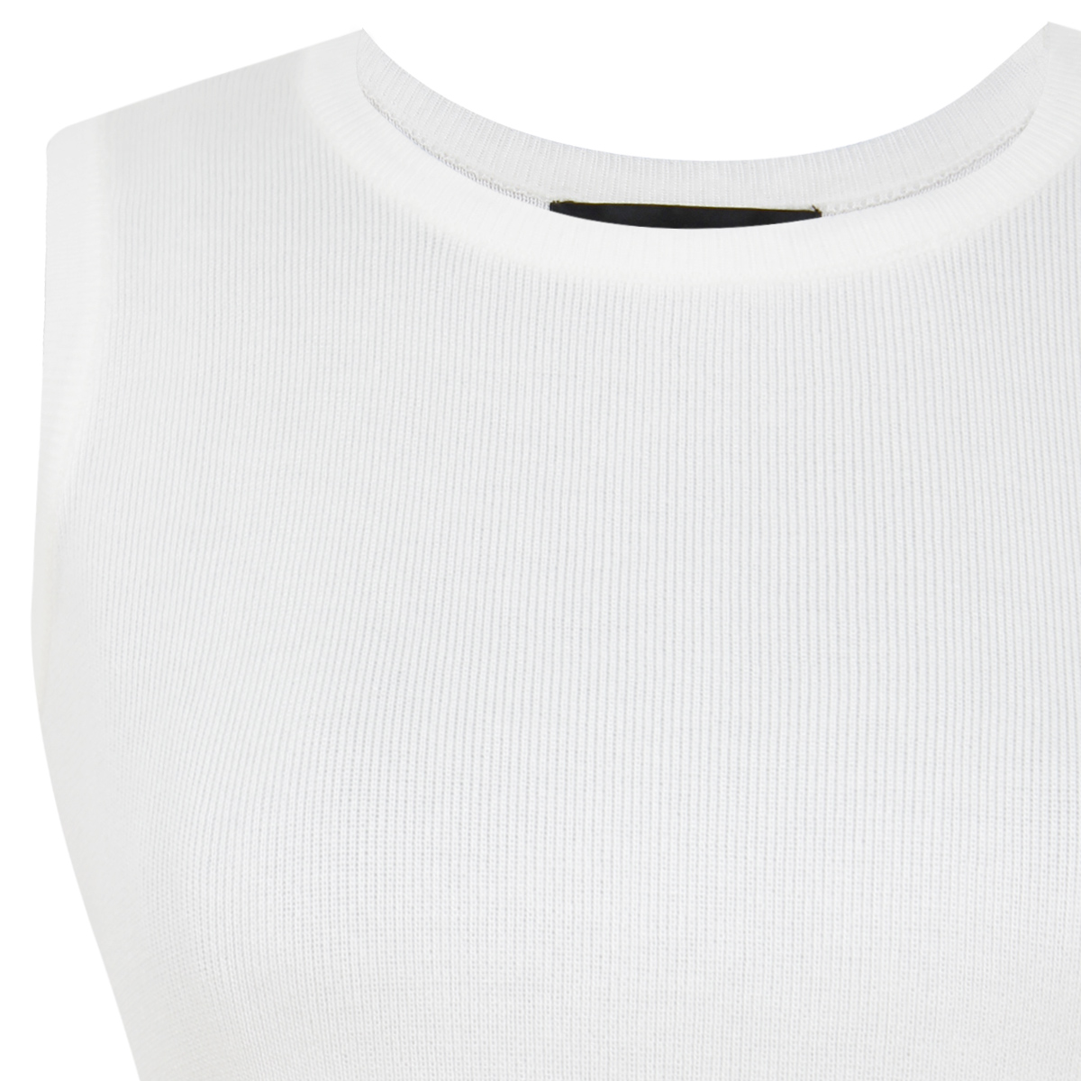 Blusa de punto con tiras de cristal para Mujer Petite JUST BY BASEL image number null