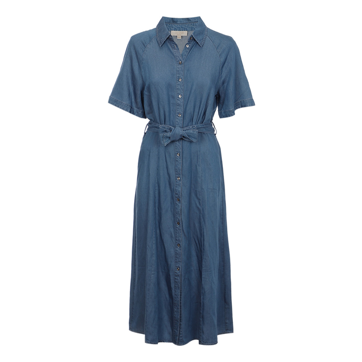Vestido Con Tencel  LifeStyler Para Mujer Petite image number null