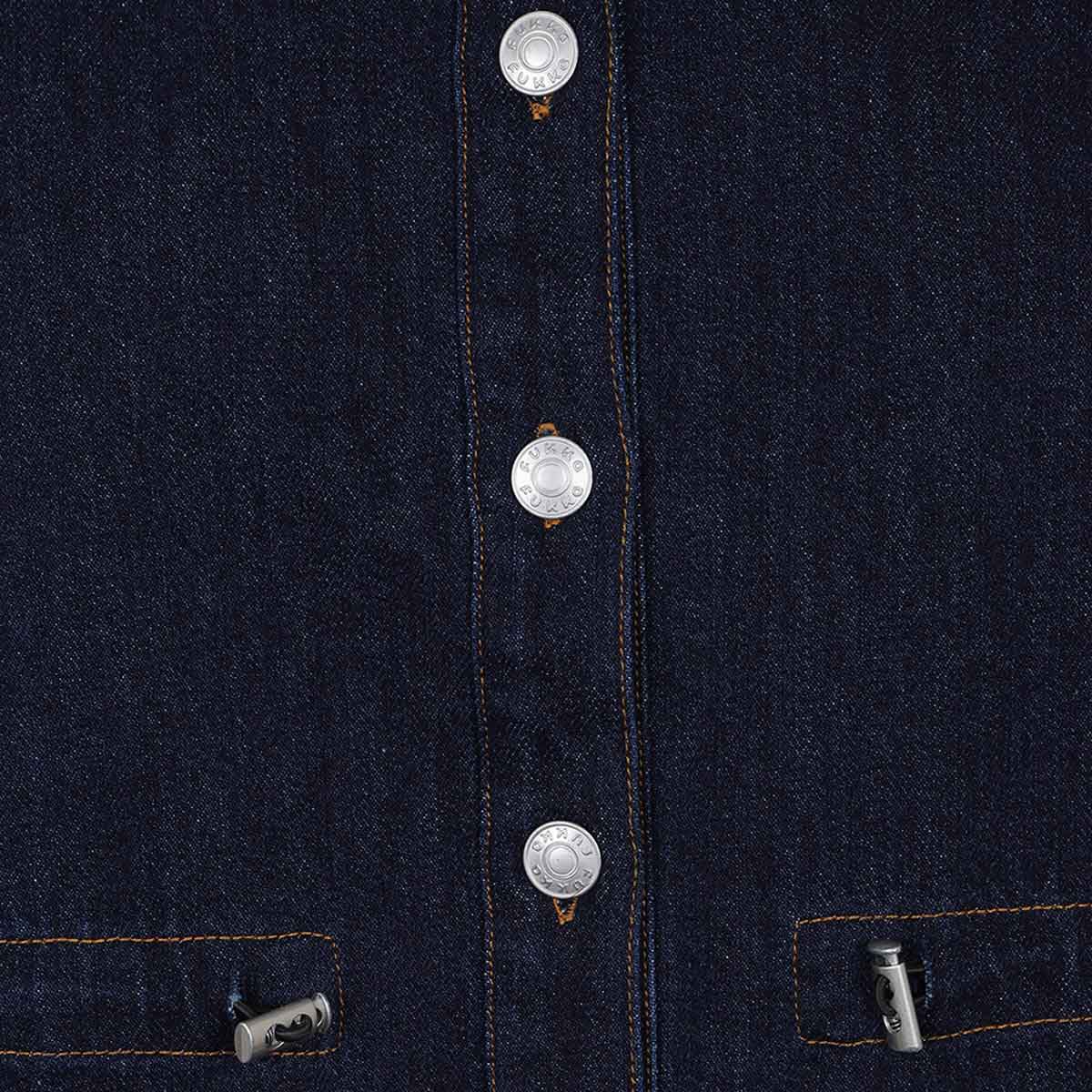 Saco De Mezclilla Con Stoppers Fukka Para Mujer Junior image number null