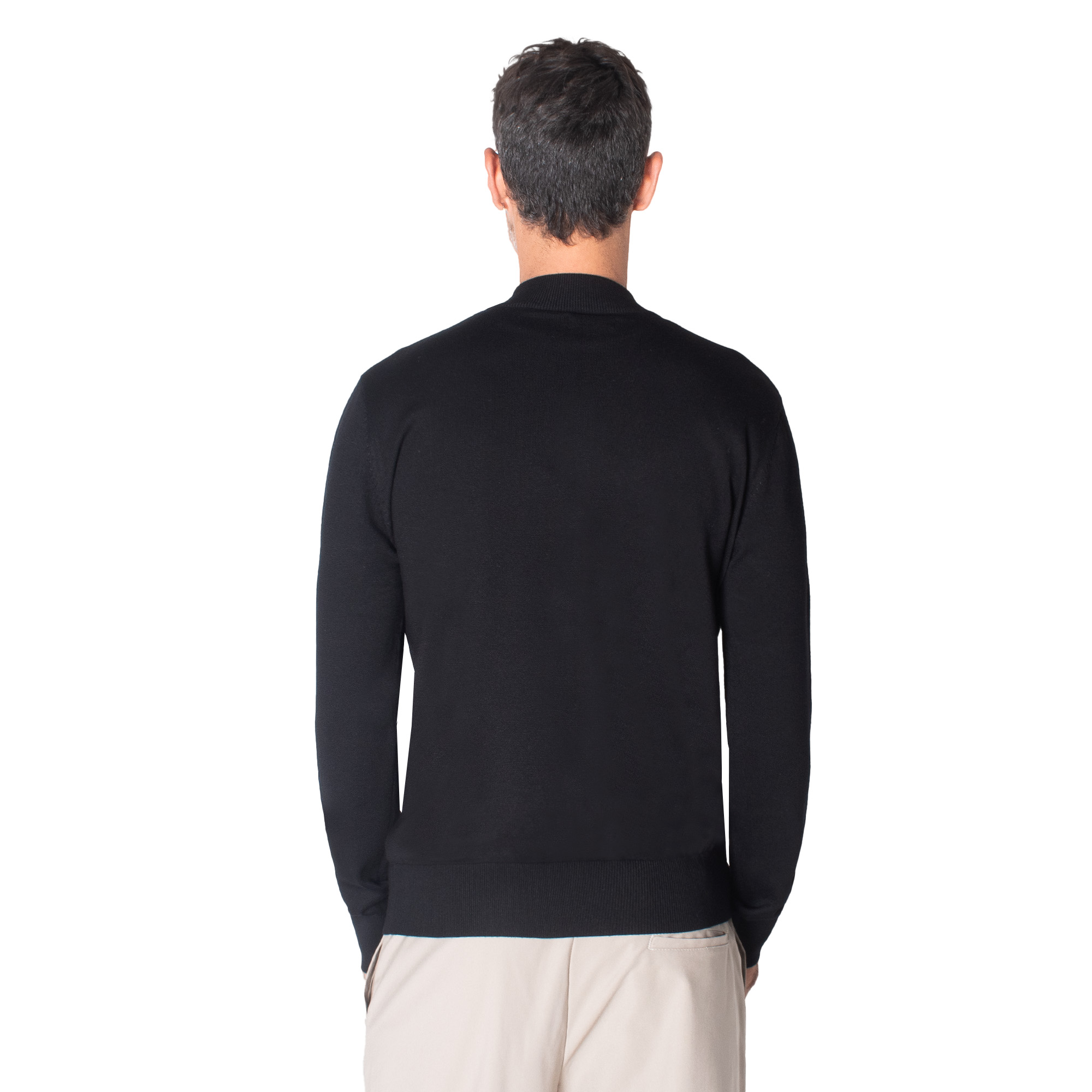 Su&eacute;ter Cuello Mock Generra Regular Fit para Hombre image number null