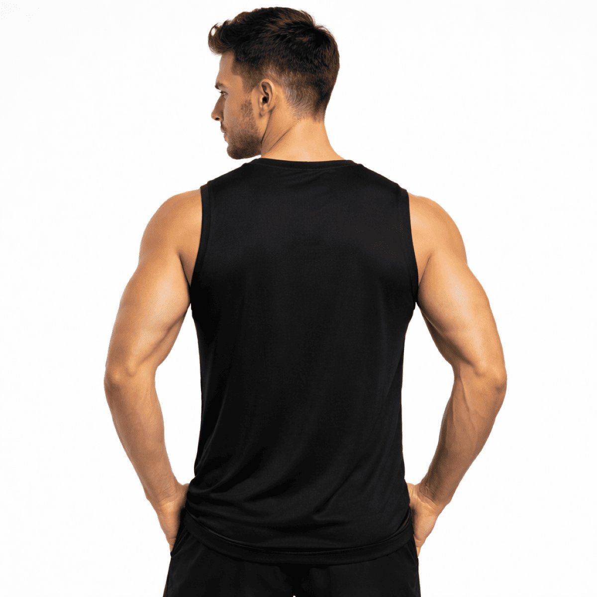 Playera Sin Mangas Trainning Too Good para Hombre image number null