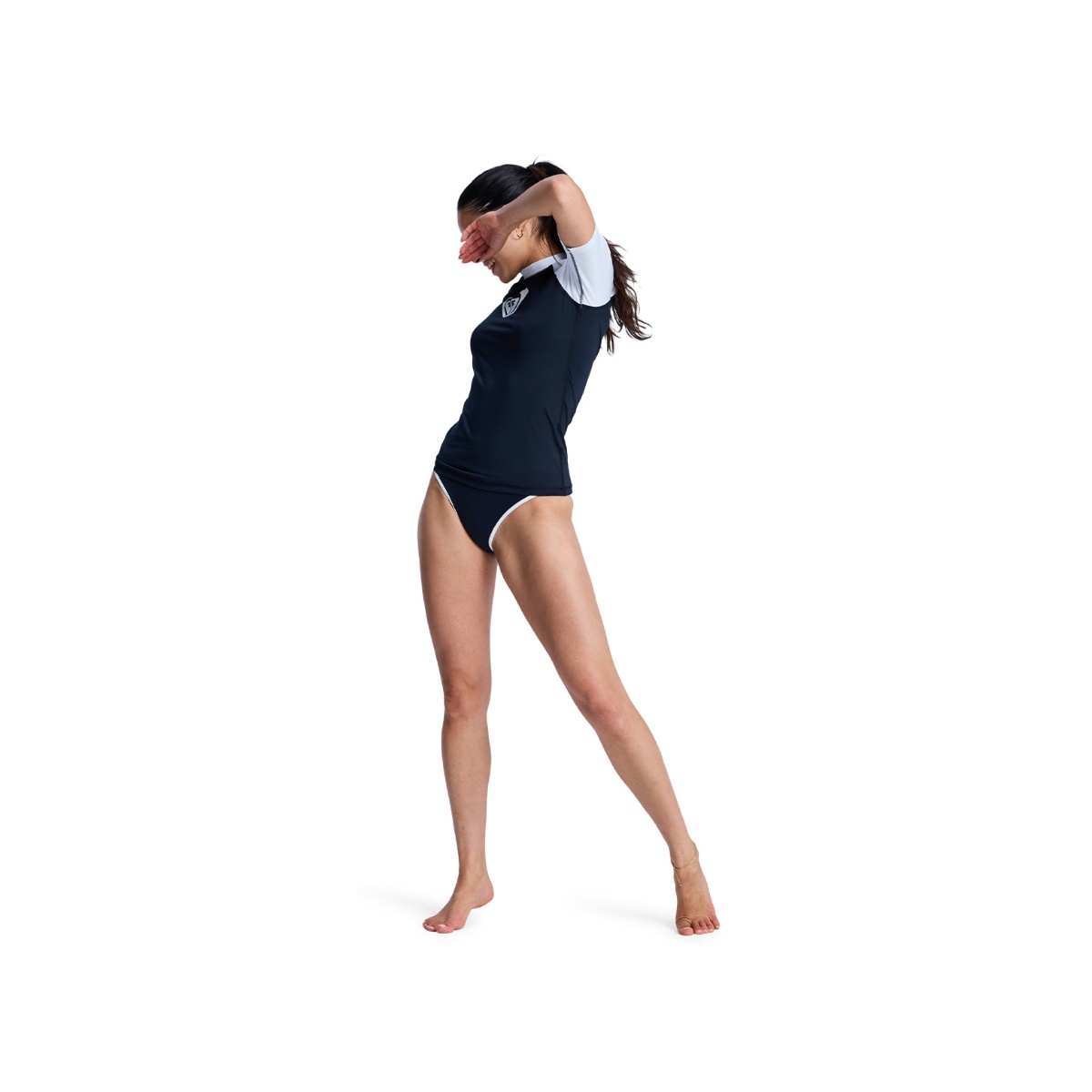 Top Manga Larga Rashguard Roxy The Retro Essentials Studio Si para Mujer Junior image number null
