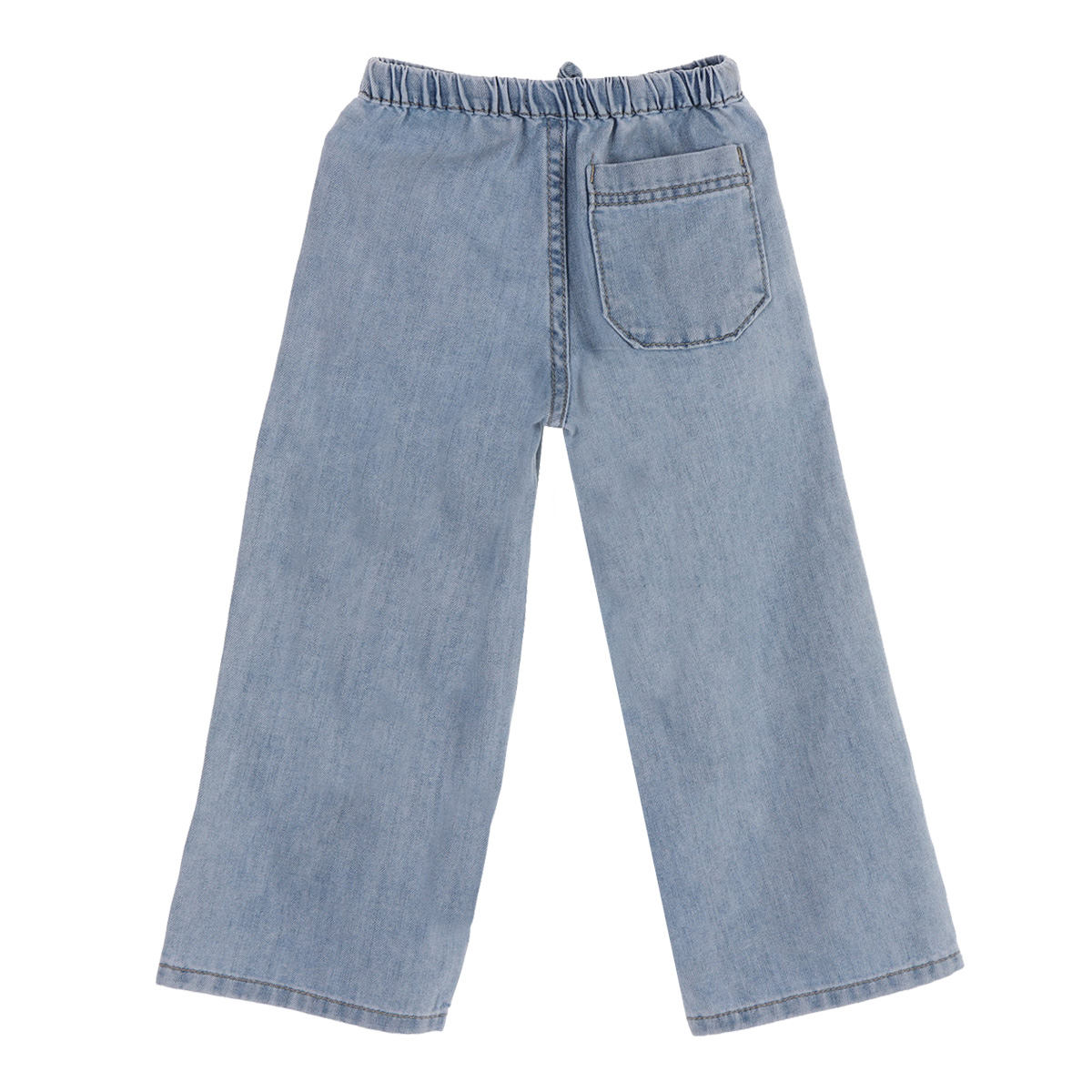 Jeans Wide Leg Cintura El&aacute;stica Jeanious para Ni&ntilde;a image number null