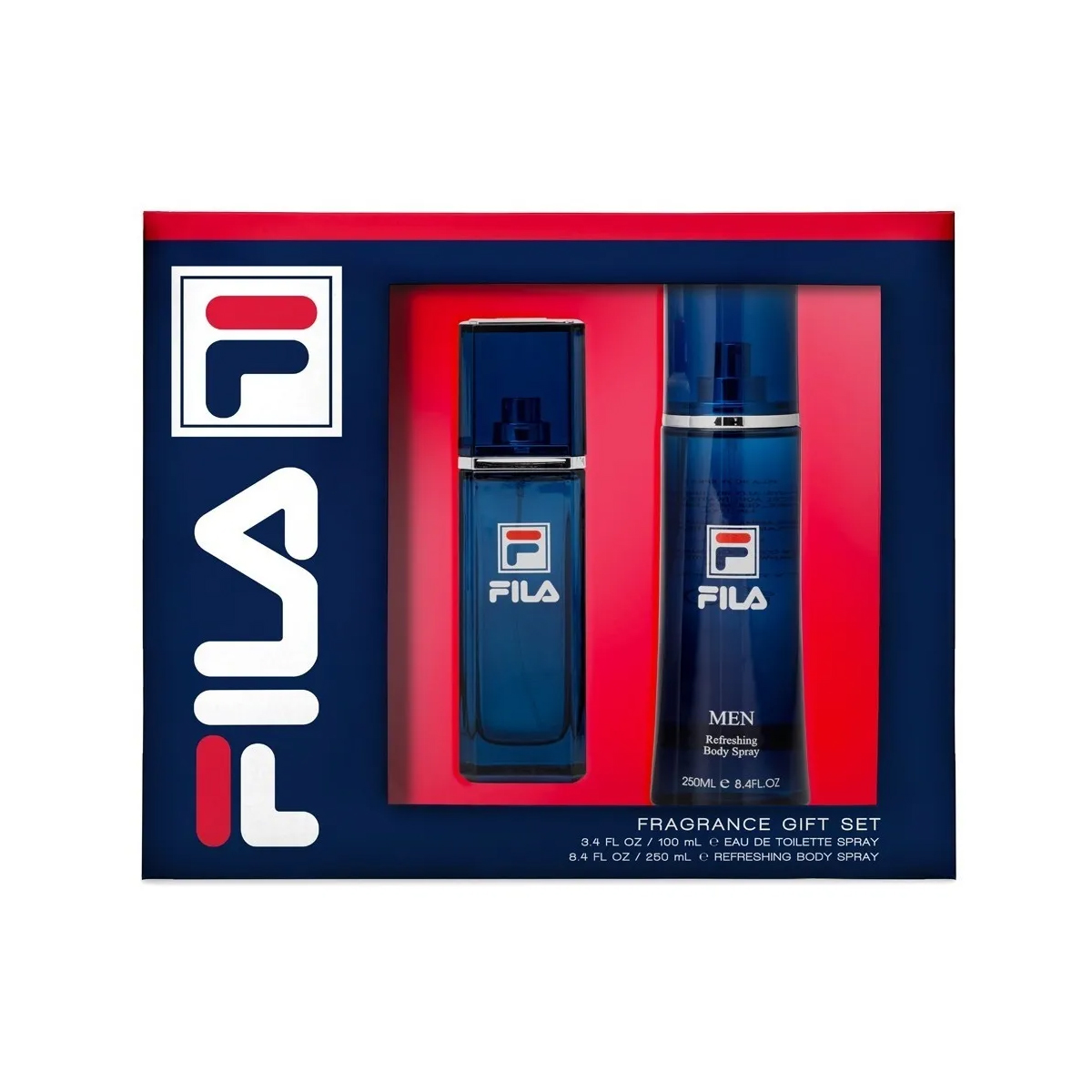 Set Eau De Toilette Fila Fresh By Fila 100 Ml + Body Spray Para Hombre image number null