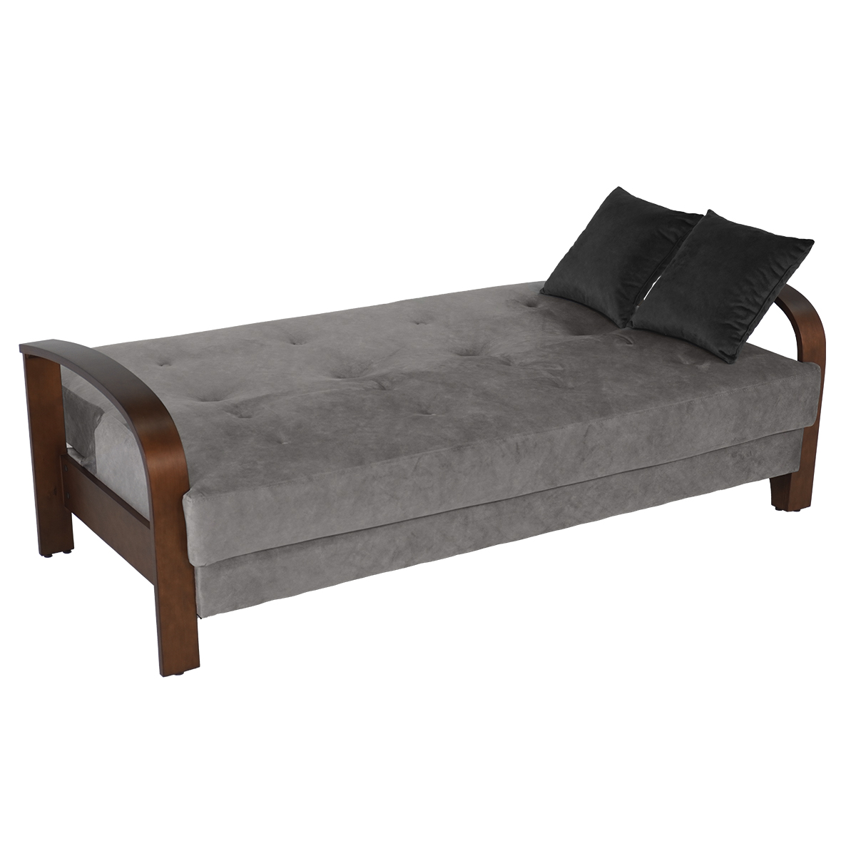 Sof&aacute; Cama Cerde 2 Gris Claro Violanti image number null