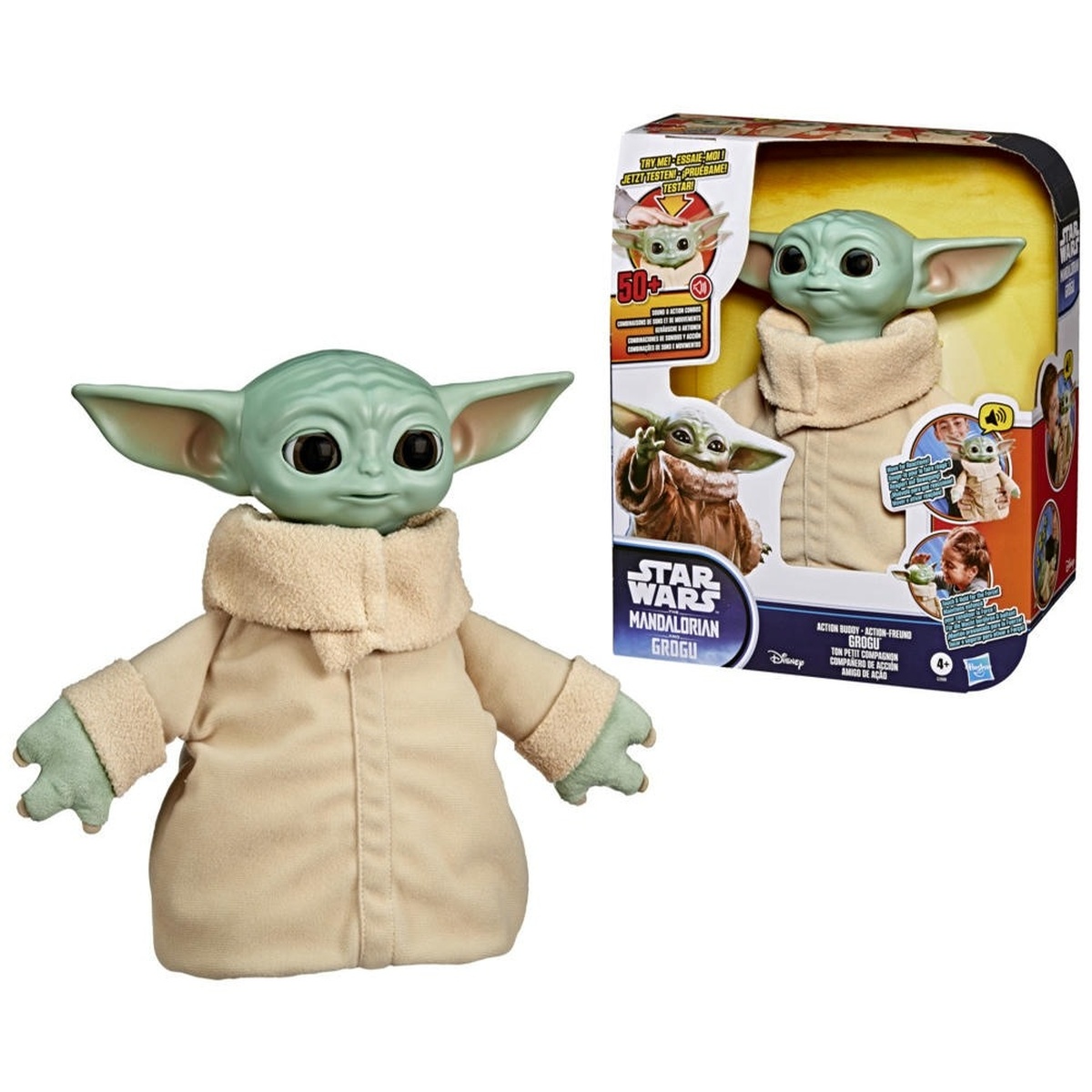 Star Wars Peluche Animatr&oacute;nico Compa&ntilde;ero de Acci&oacute;n Grogu image number null