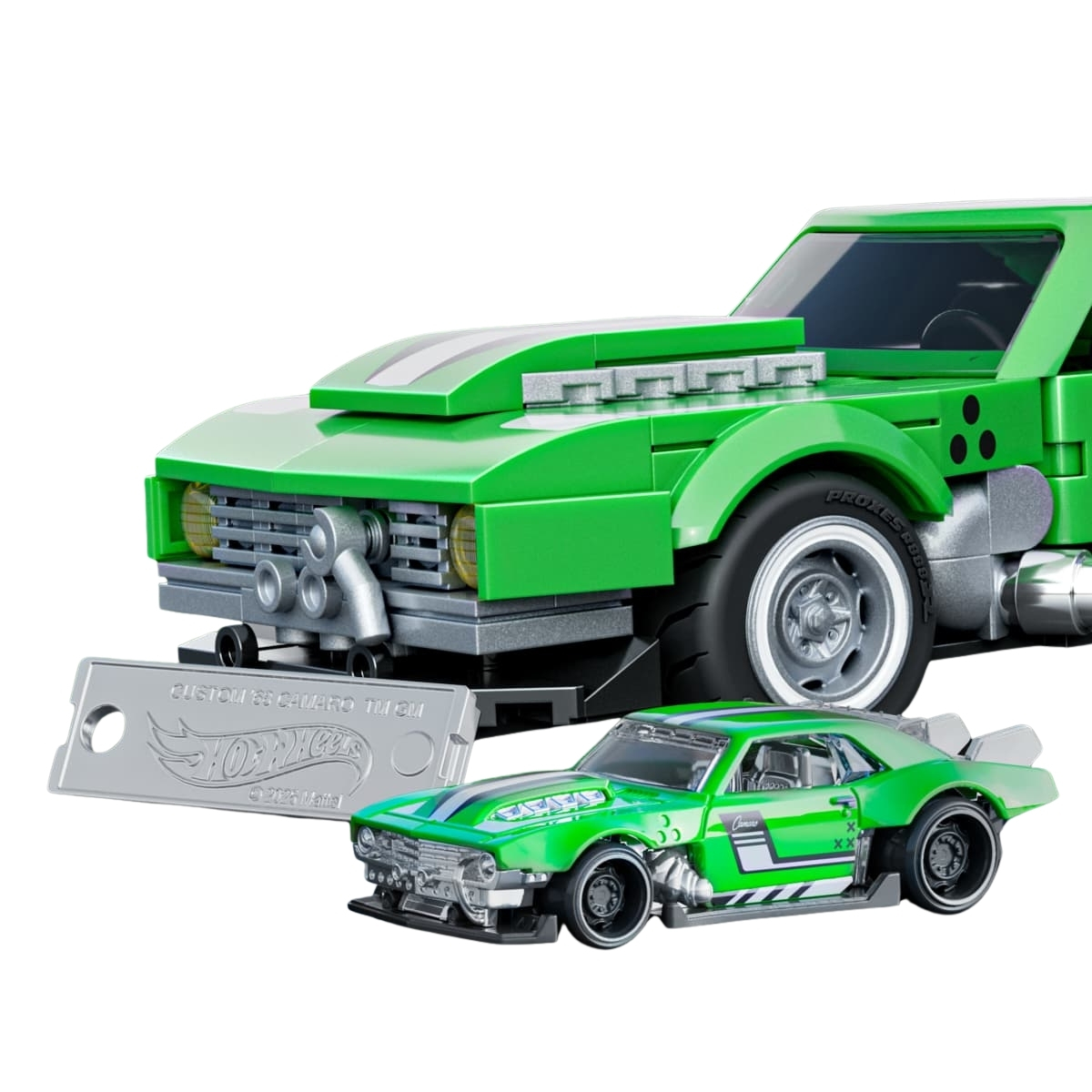 Mattel Brick Shop Speed 68 Custom Camaro image number null