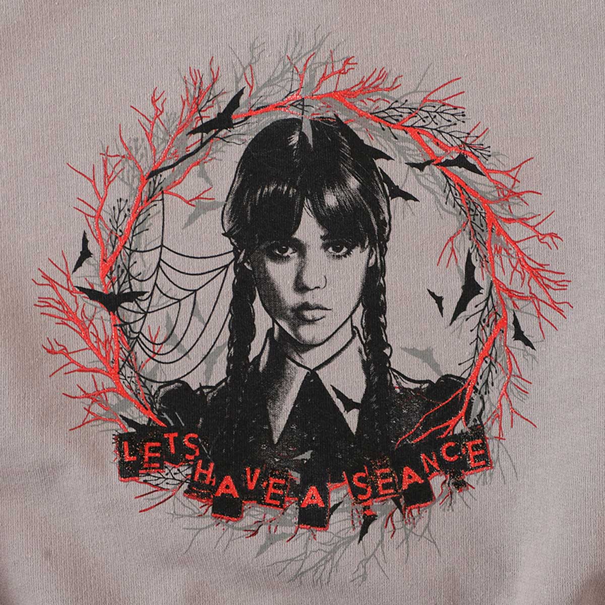 Sudadera Corta Merlina Serie Netflix para Ni&ntilde;a image number null