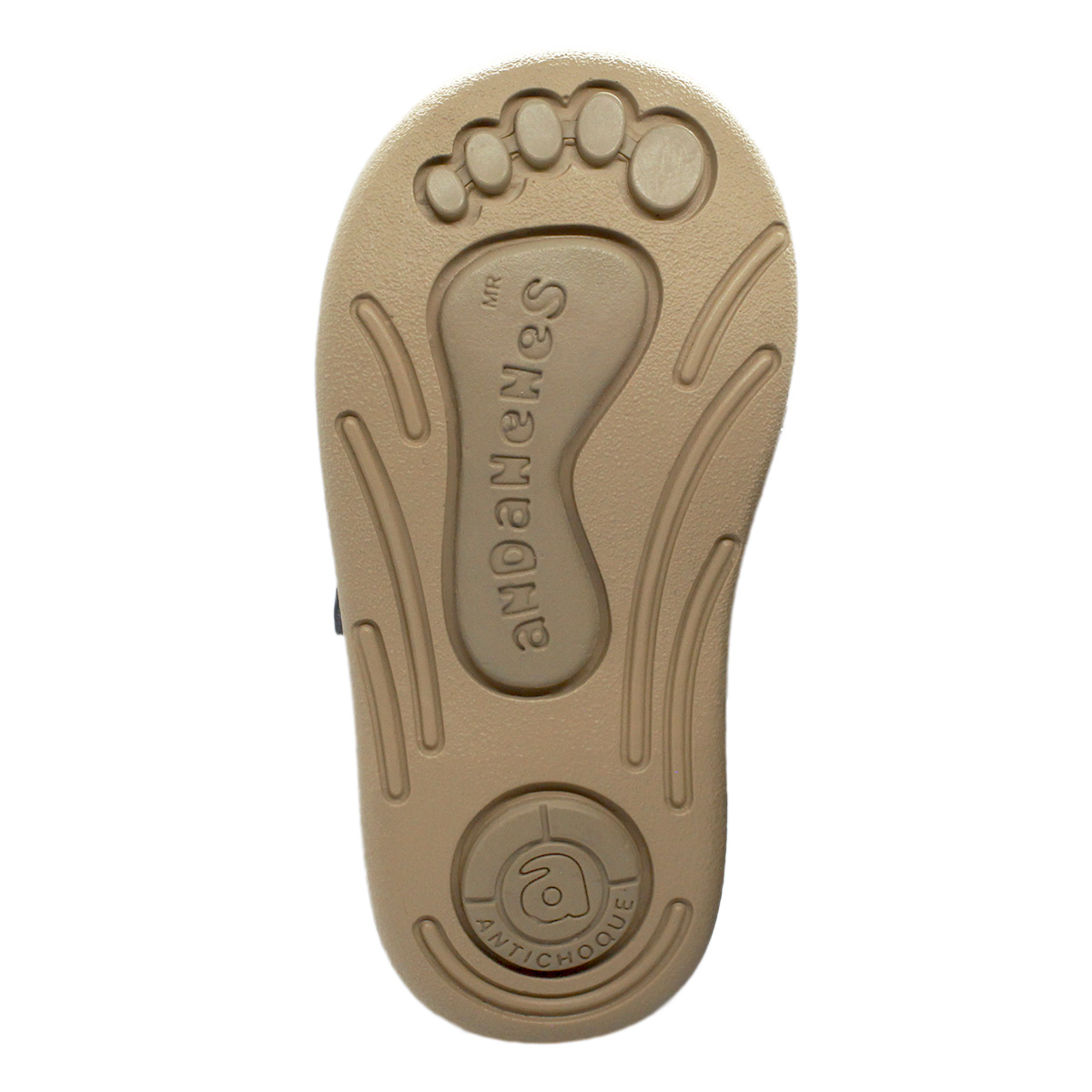 Zapato Con Velcro 12-15 Azul Andanenes image number null