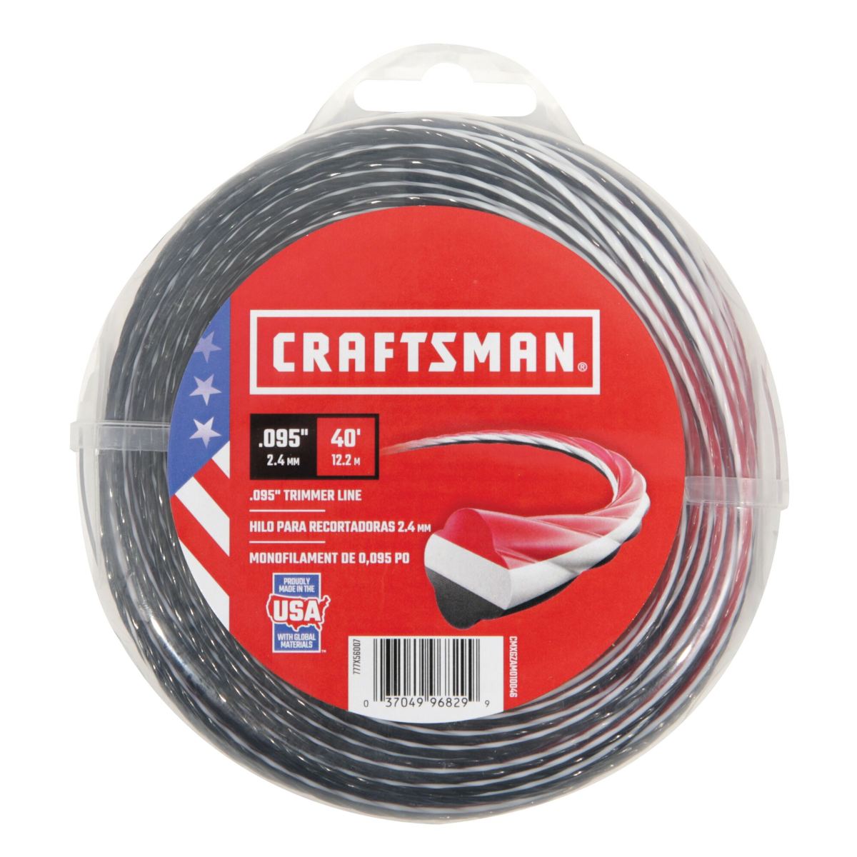 Hilo para desorilladora Craftsman 2.4 mm 12.2 mt image number null