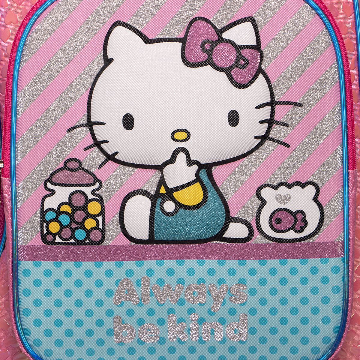 Mochila Kitty Primaria Rosa Ruz image number null