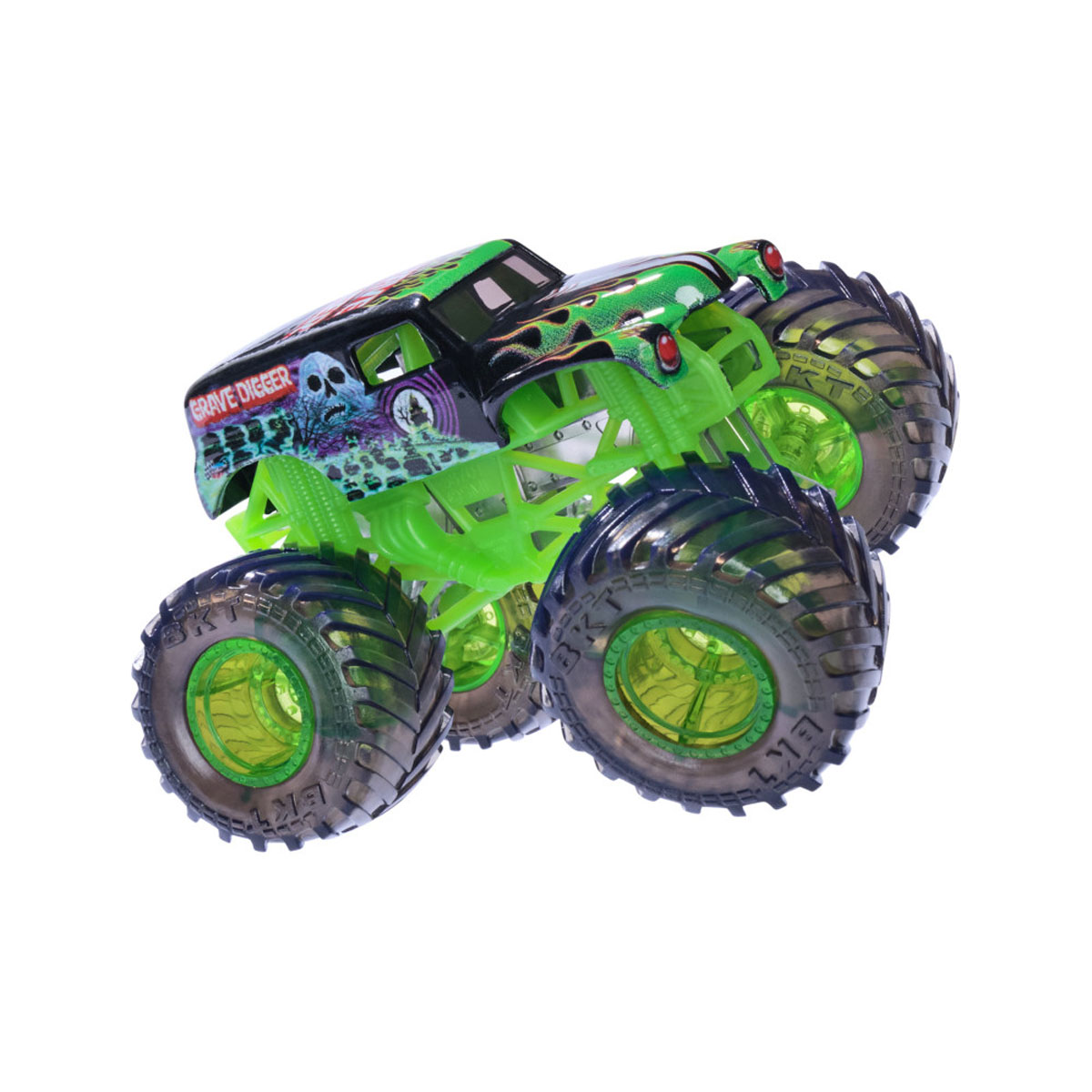 Cami&oacute;n Monstruo De Metal Monster Jam Veh&iacute;culo Grave Digger 164 image number null