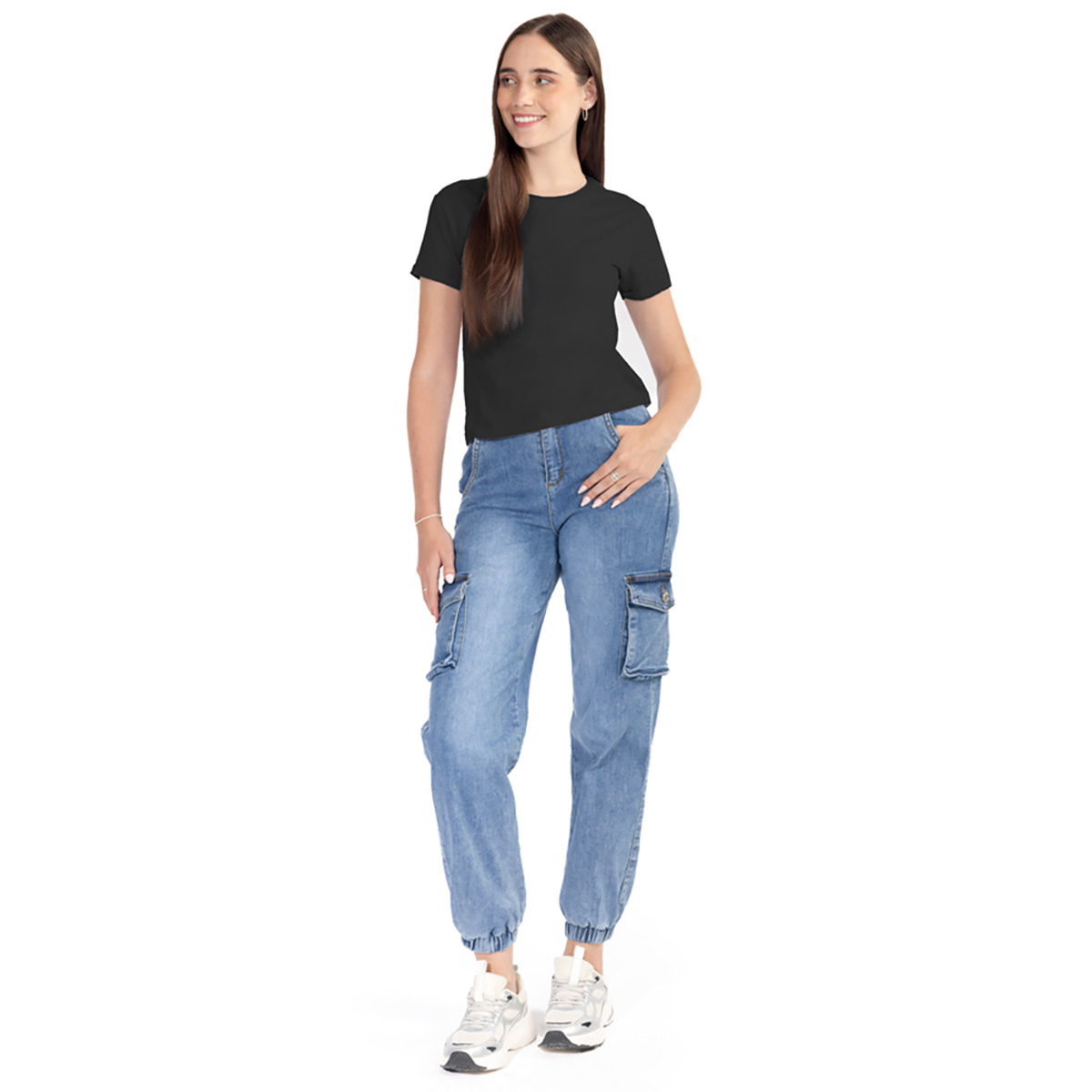 Playera Basica Manga Corta Forever  21 Para Mujer Junior image number null