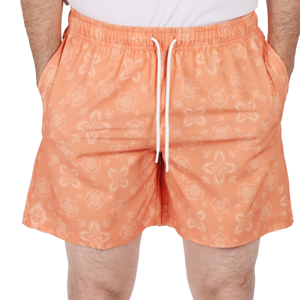 Traje de Ba&ntilde;o Estampado Shorts Playa Jeanious Hombre image number null