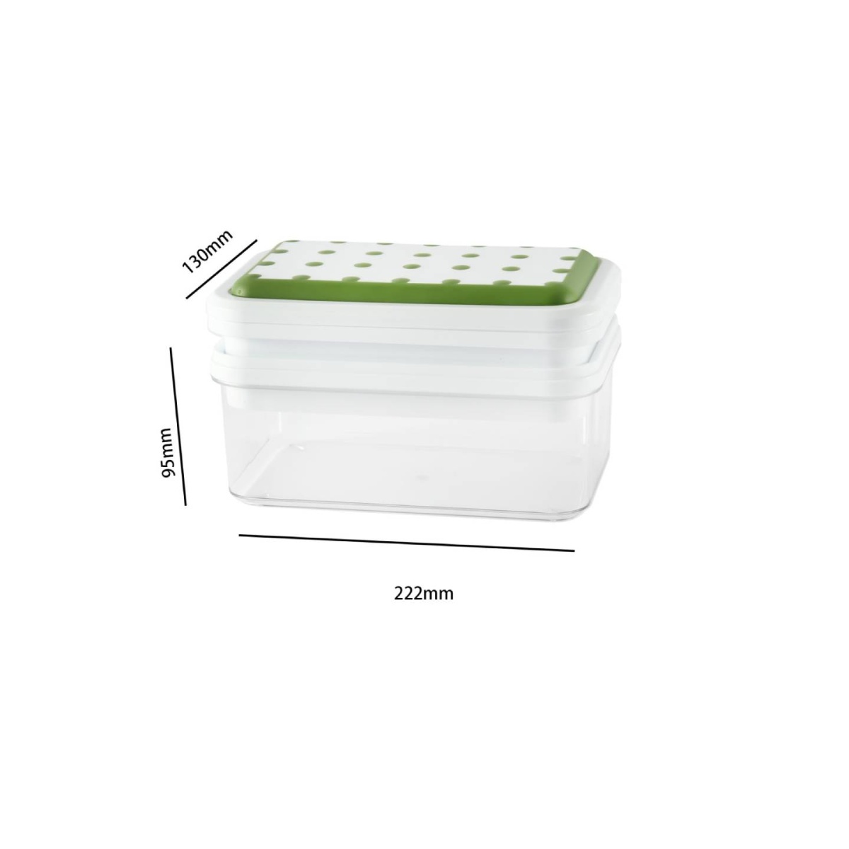 Bandeja Para 56 Cubos De Hielo Con Cuchara Home & Details image number null
