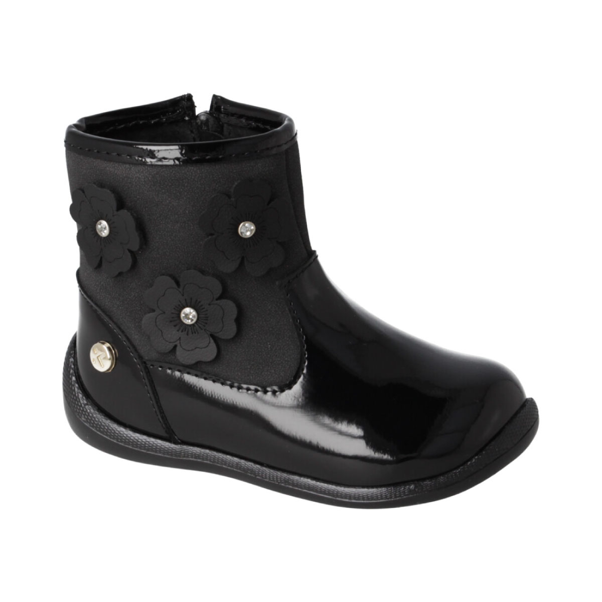 Botin con Cierre Lateral 13-15 Negro Karsten image number null
