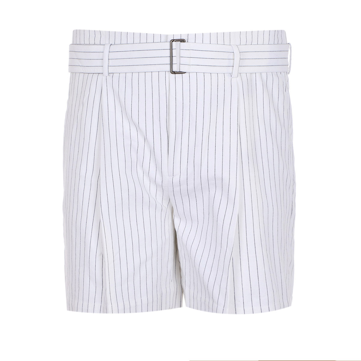 Bermuda Lino Rayas Con Cinturon Jeanious Para Mujer Curvy image number null