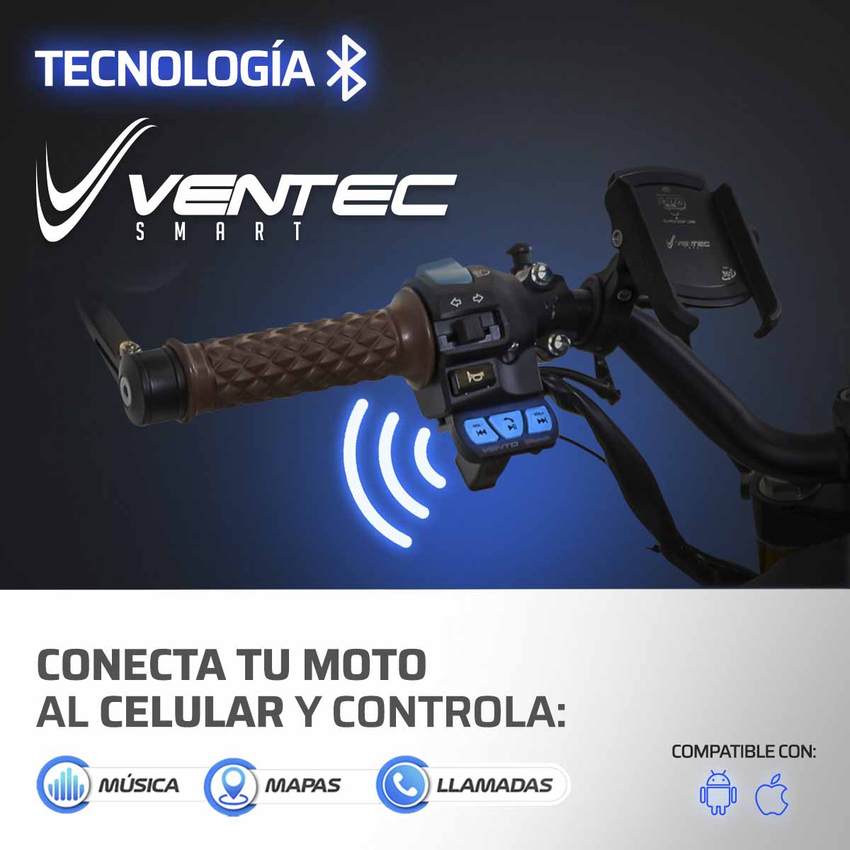 Motocicleta Vento Screamer Sportivo Azul 300 2026 image number null