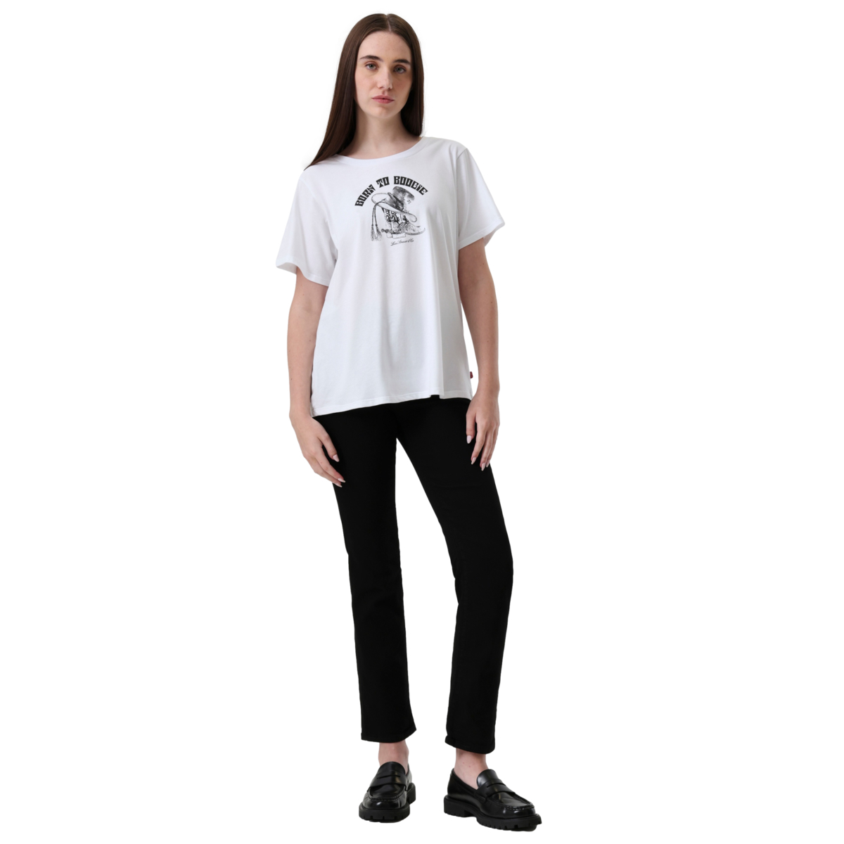 Levi&rsquo;s&reg; Playera Perfect Logo Para Mujer Curvy image number null