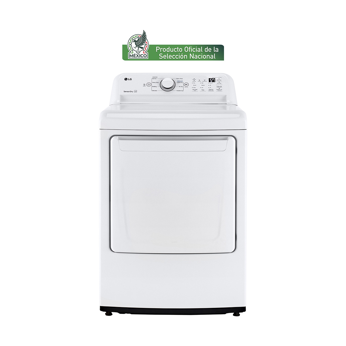 Secadora de gas LG Carga Frontal con Sensor Dry 25 kg color Blanco - DT25WTGK image number null