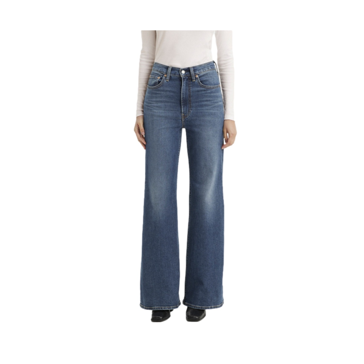 Jeans Acampanado Levi's Cintura muy Alta Para Mujer Junior image number null
