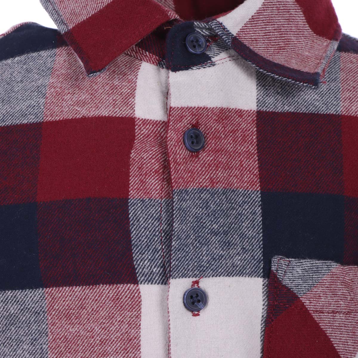 Camisa Franela Dise&ntilde;o Cuadros Jeanious Toddler para Ni&ntilde;o image number null
