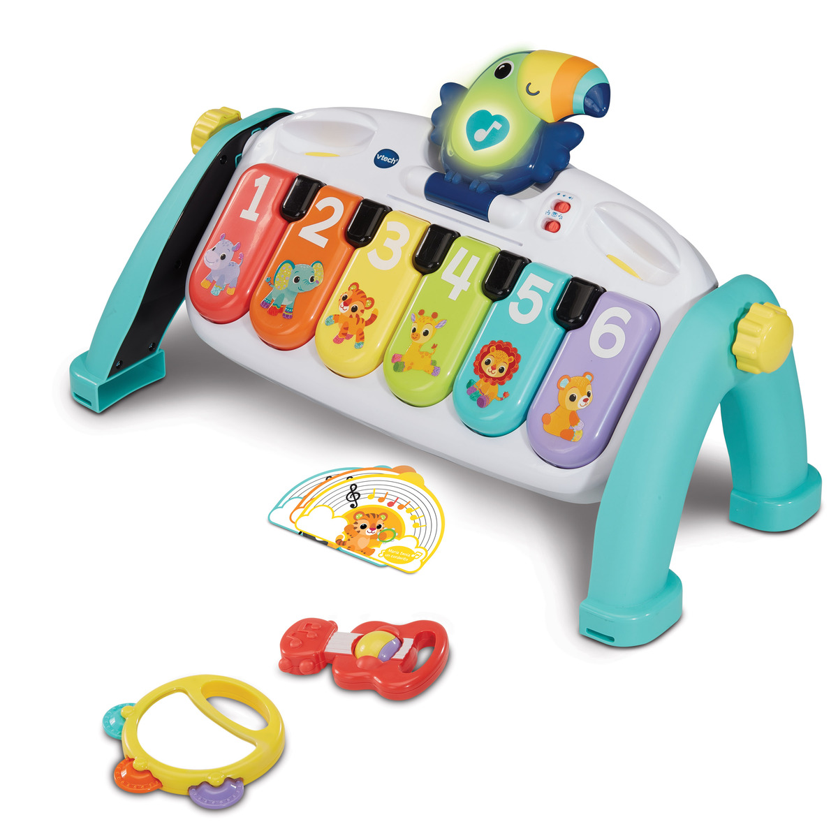 Piano Multicolor Banda Musical Vtech image number null