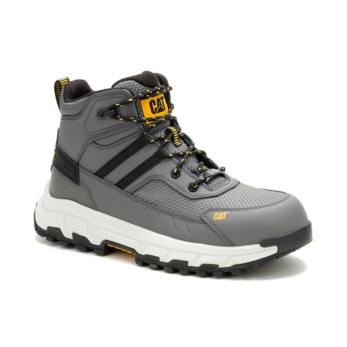 Bota Industrial Composite Toe Caterpillar Gris para Hombre image number null