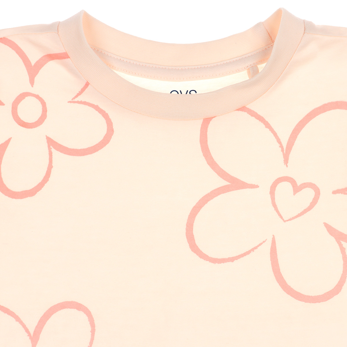 Playera Estampado Flores Manga Larga OVS para Toddler Ni&ntilde;a image number null