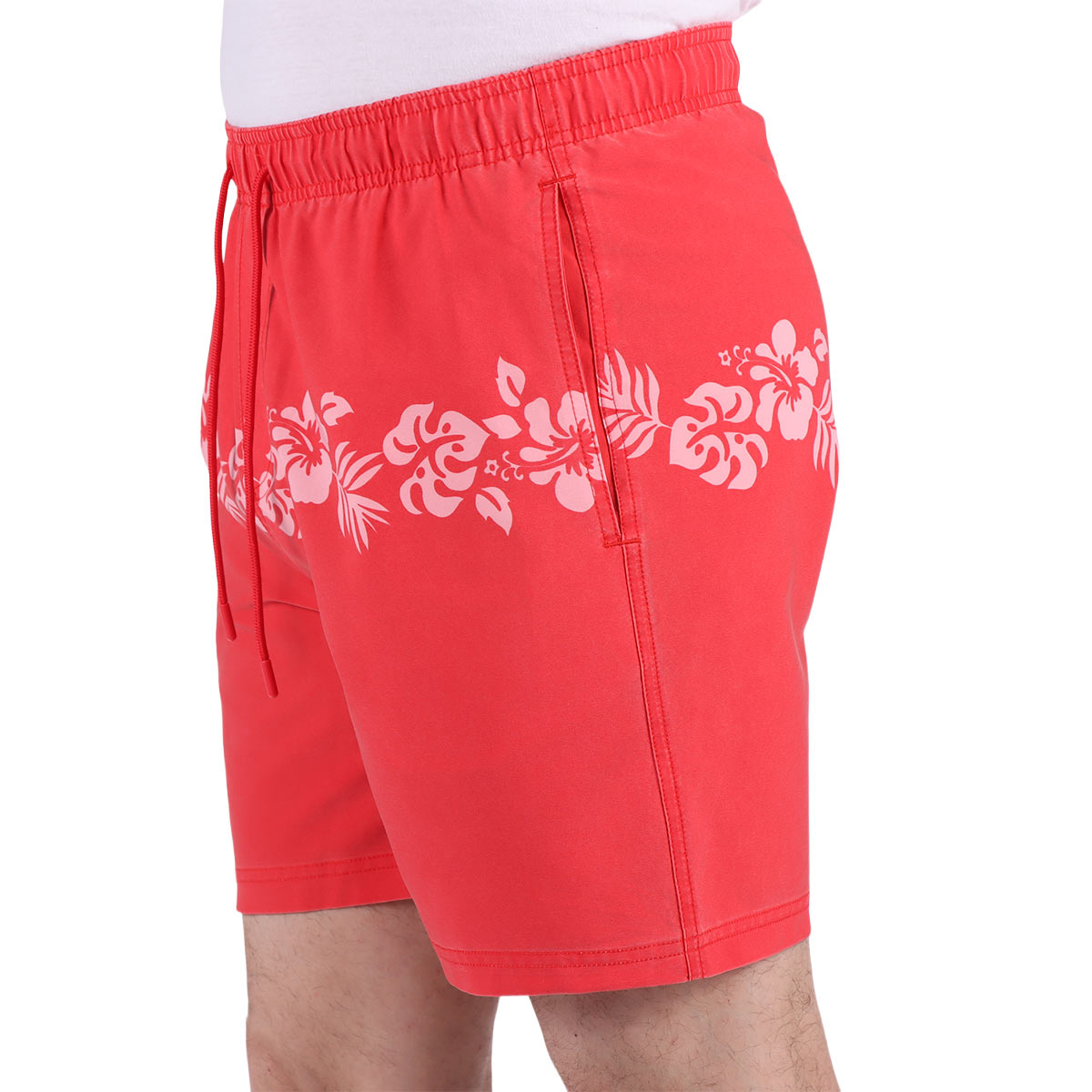 Traje de Ba&ntilde;o Short Estampado Tropical Fukka para Hombre image number null