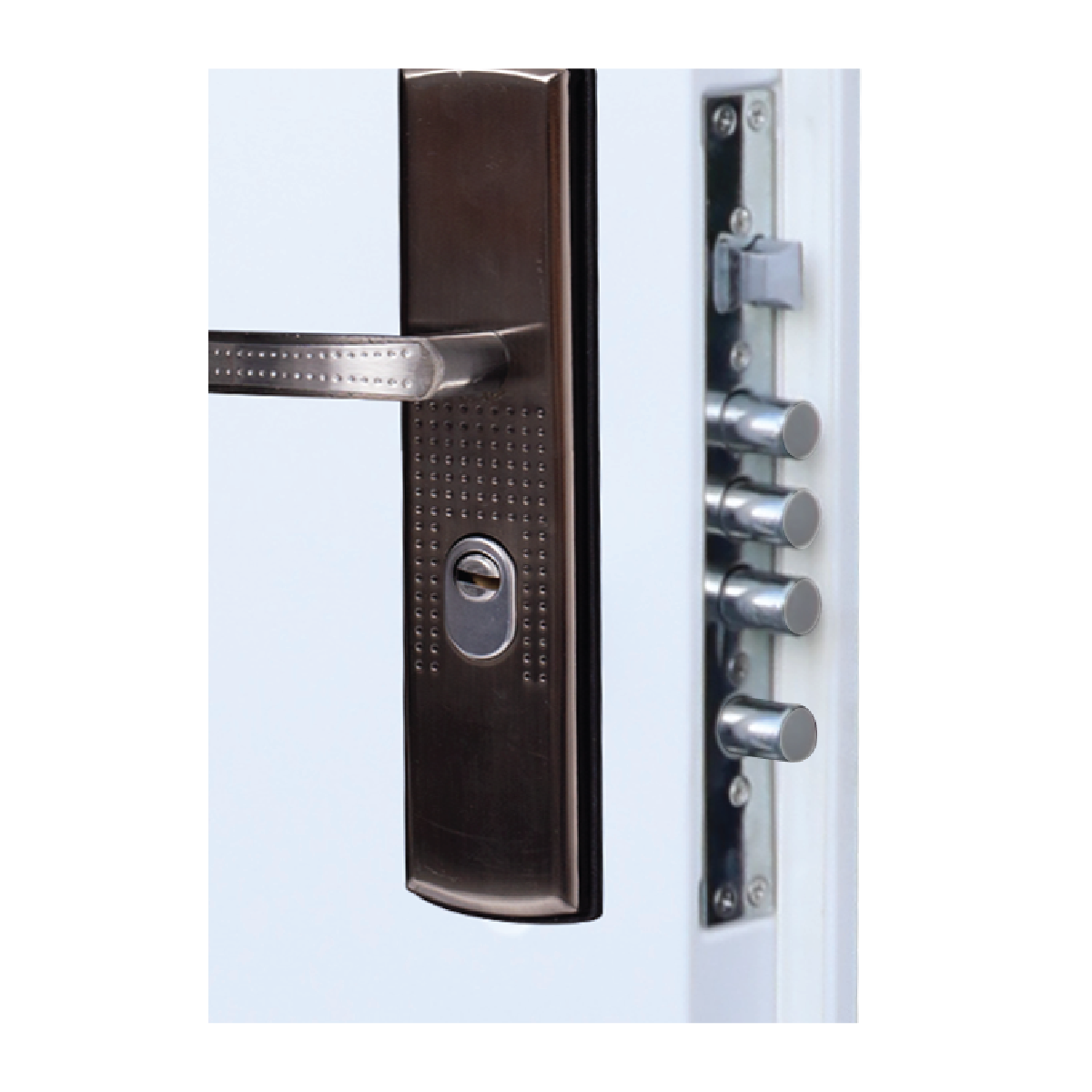 Puerta de Seguridad Xe Lumina Apertura Izquierda Ch 95X215 Blanca image number null