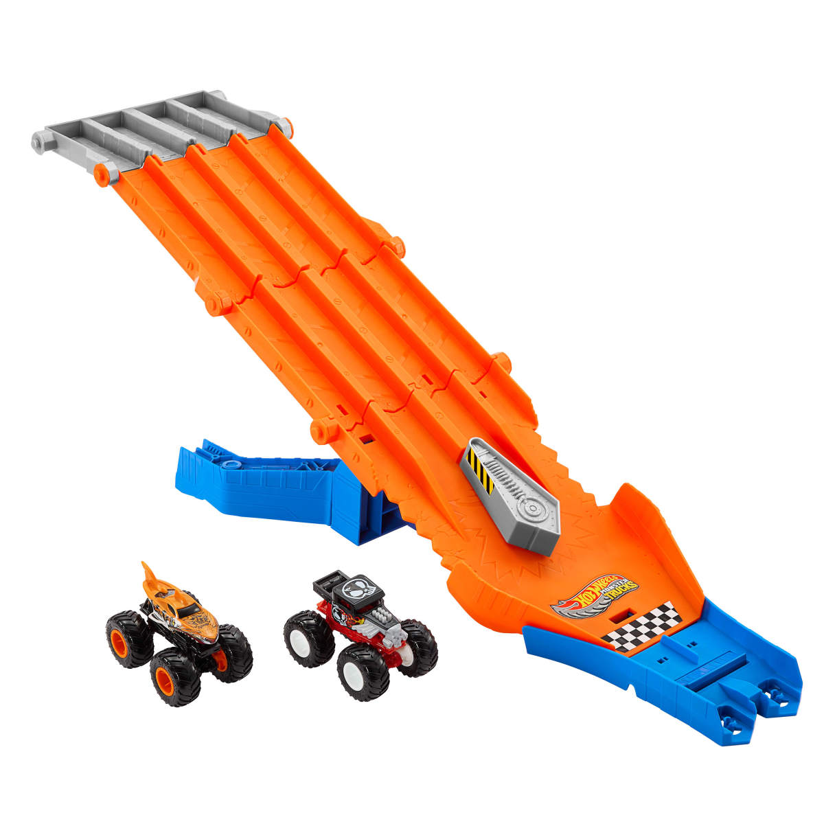 Pista Hot Wheels Monster Trucks Carrera De Destrucci&oacute;n image number null