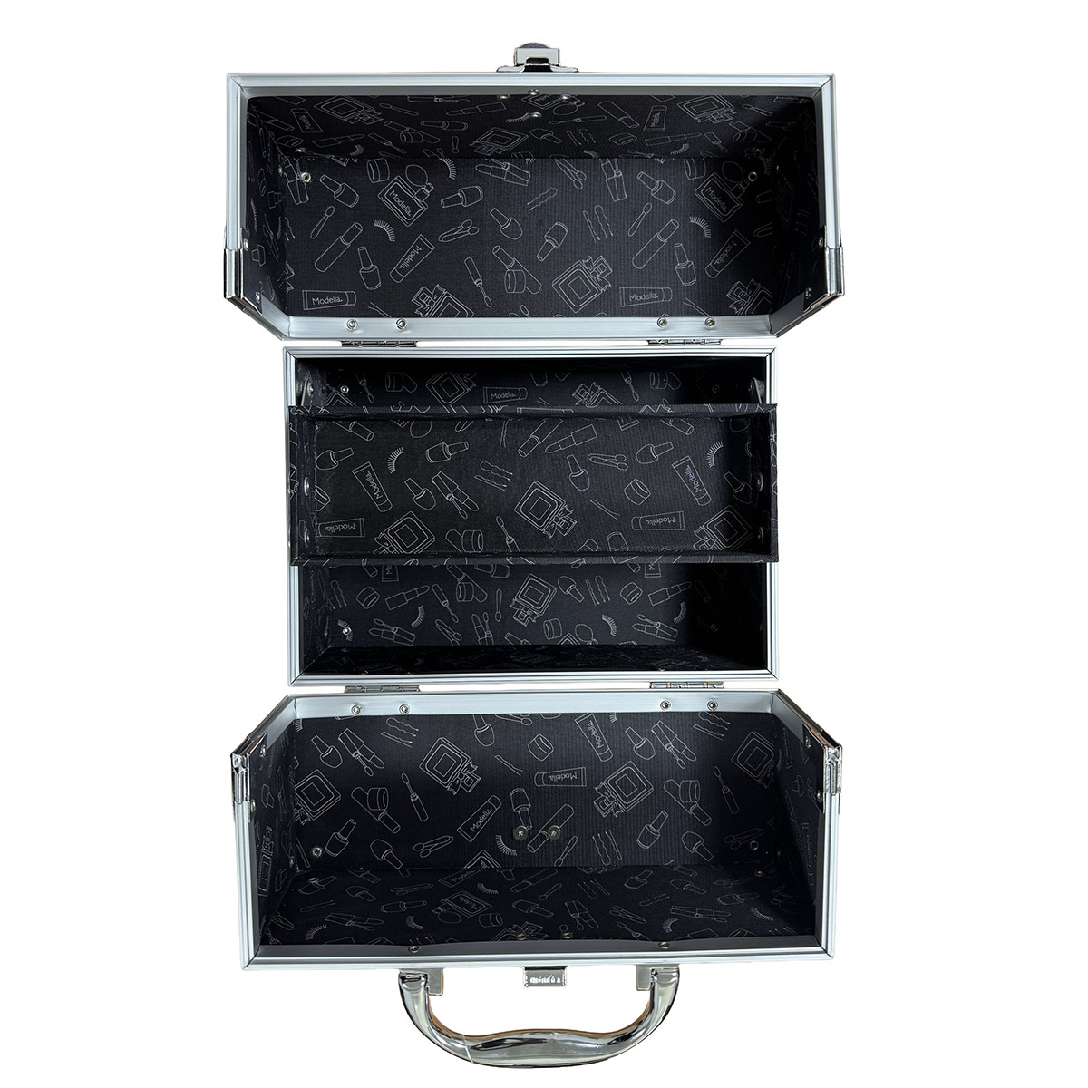 Caja Dura Quilted Cream Modella image number null