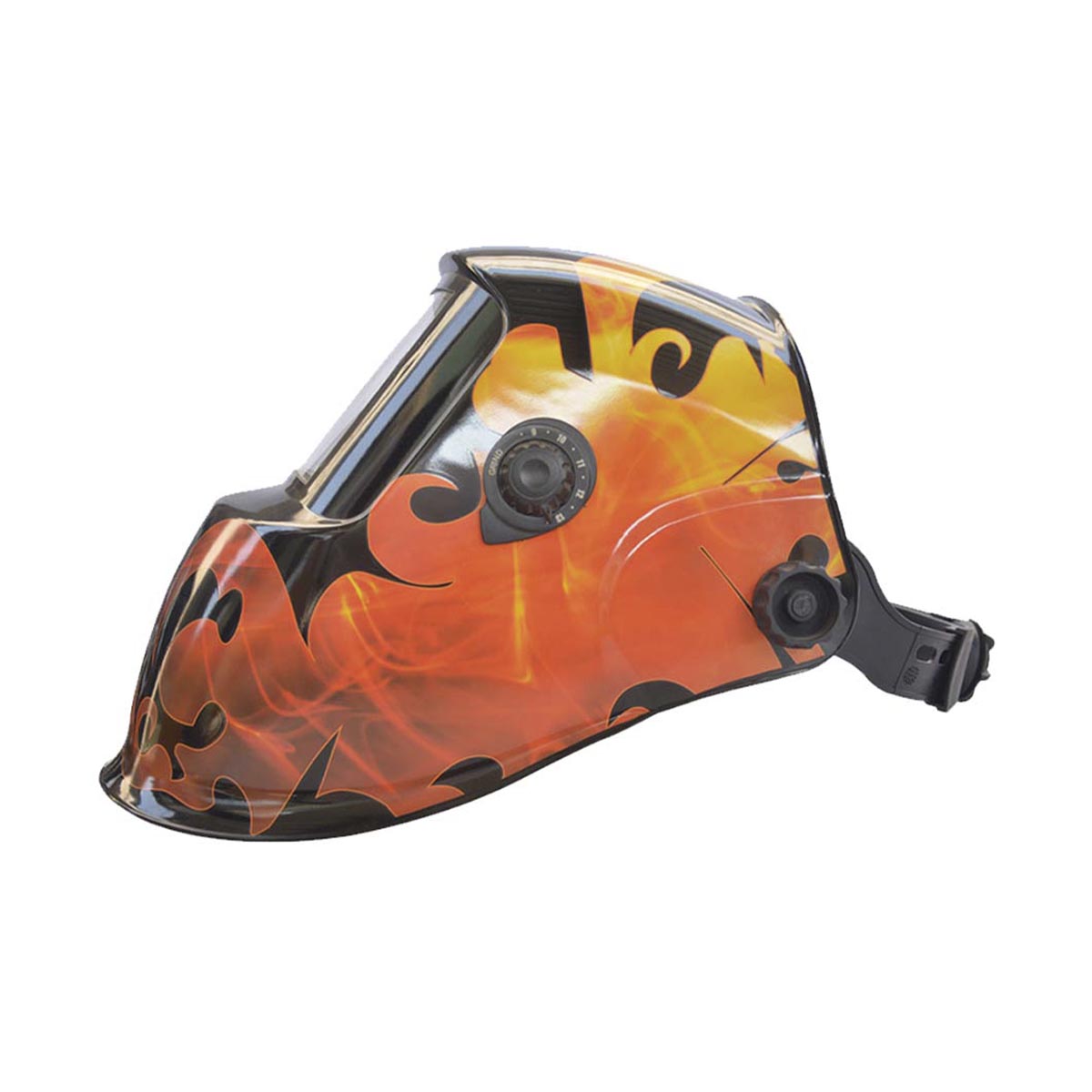 Careta Electr&oacute;nica Kerh&euml;r KCS30 Dise&ntilde;o Fuego image number null