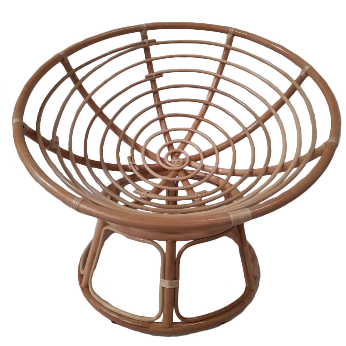 Silla Y Base Papasan Bowl Natural Vintage Home image number null
