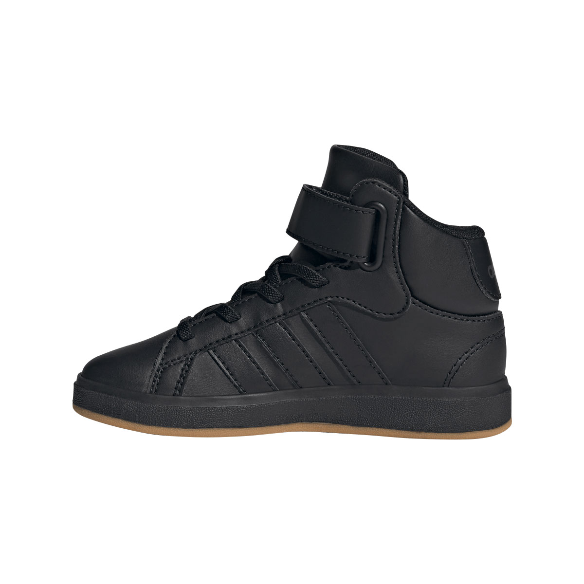 Tenis Bota Grand Court Velcro 19-26 Negro Adidas image number null