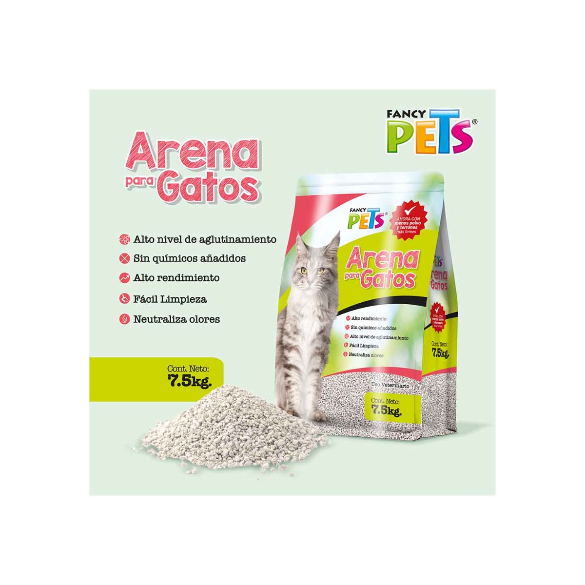 Arena Para Gato 7.5 Kg Fancy Pets image number null