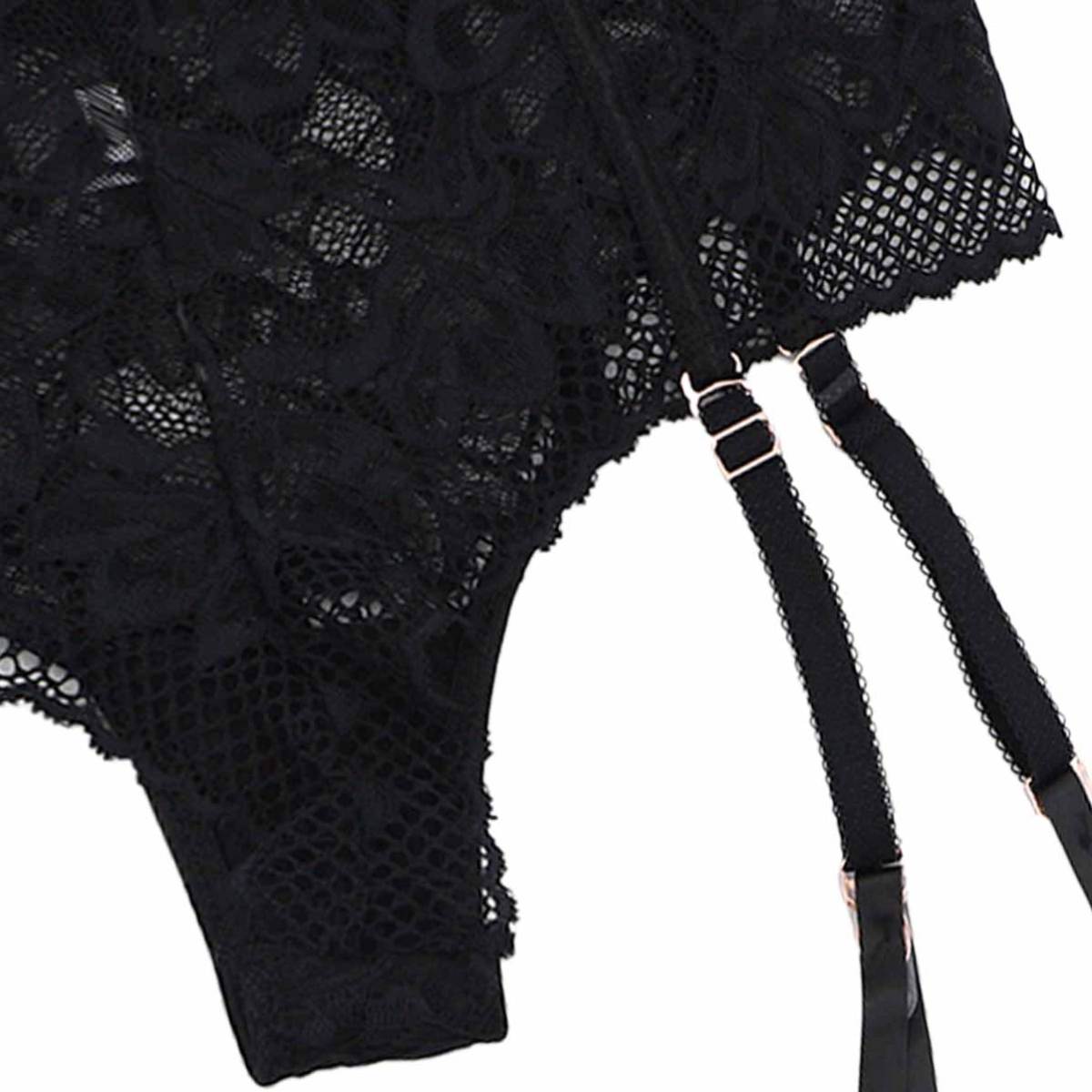 Panty Liguero De Encaje Couture Para Mujer image number null