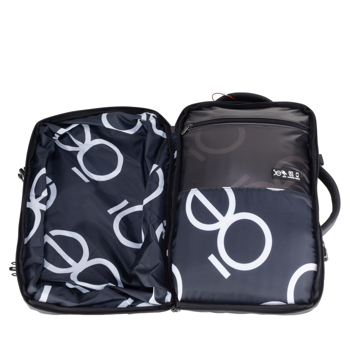 Mochila Porta Lap Negra Cloe  SS 832 image number null