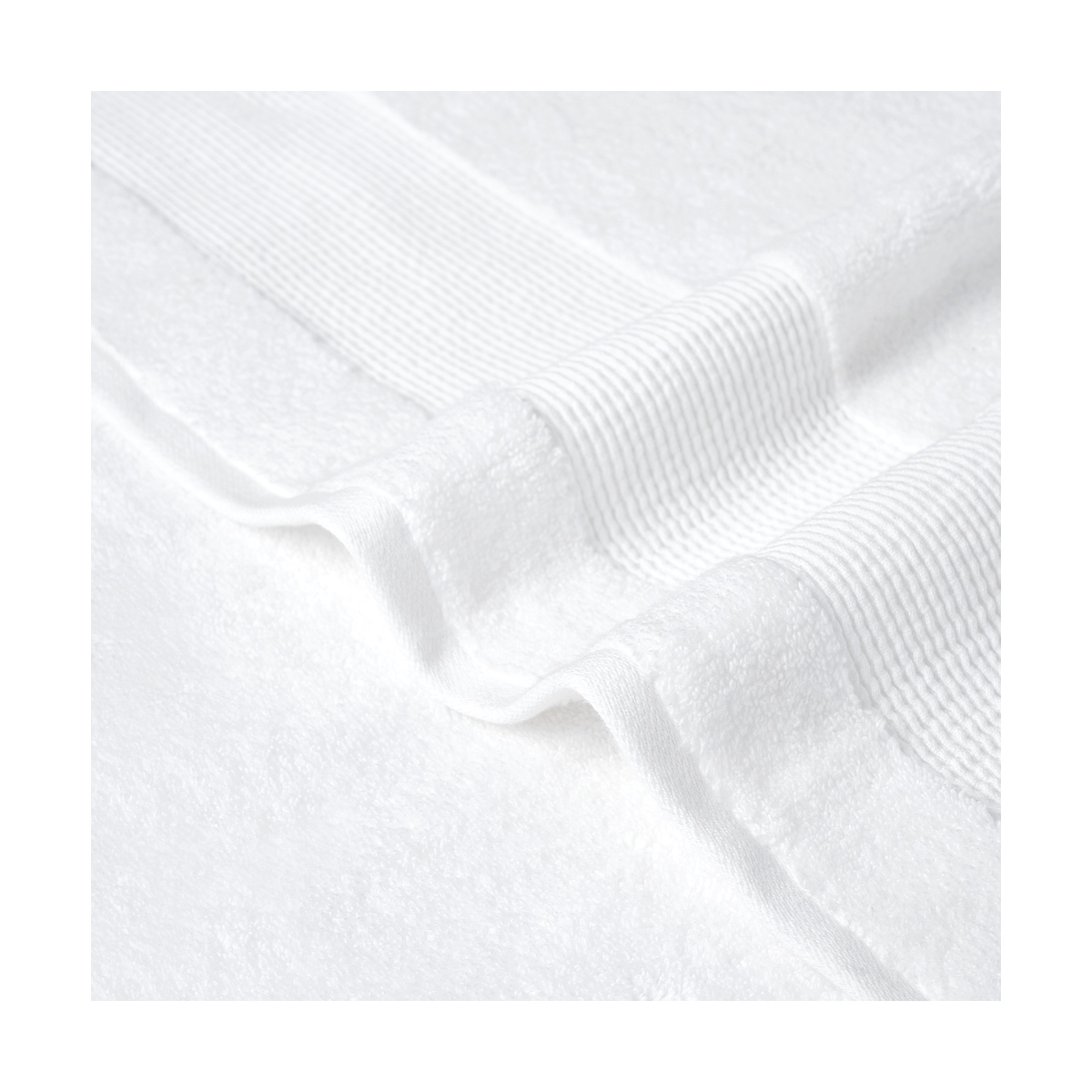 Toalla Medio Ba&ntilde;o  Blanco Home Nature image number null