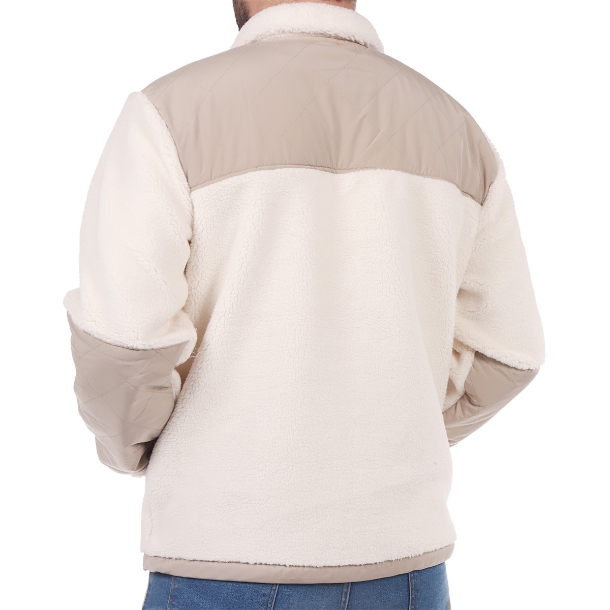 Chamarra Sherpa C&aacute;lida y Estilosa OVS para Hombre image number null