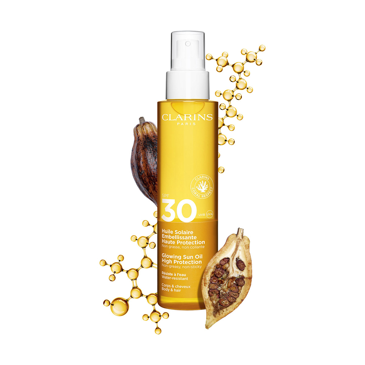 Aceite Solar Alta Protecci&oacute;n SPF30 CLARINS image number null