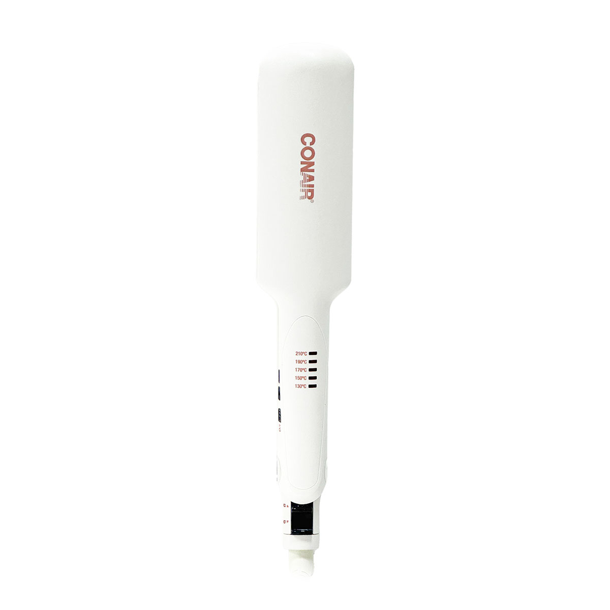 Conair Alaciadora Blanca Con Placas Rose Gold Doble Cer&aacute;mica image number null