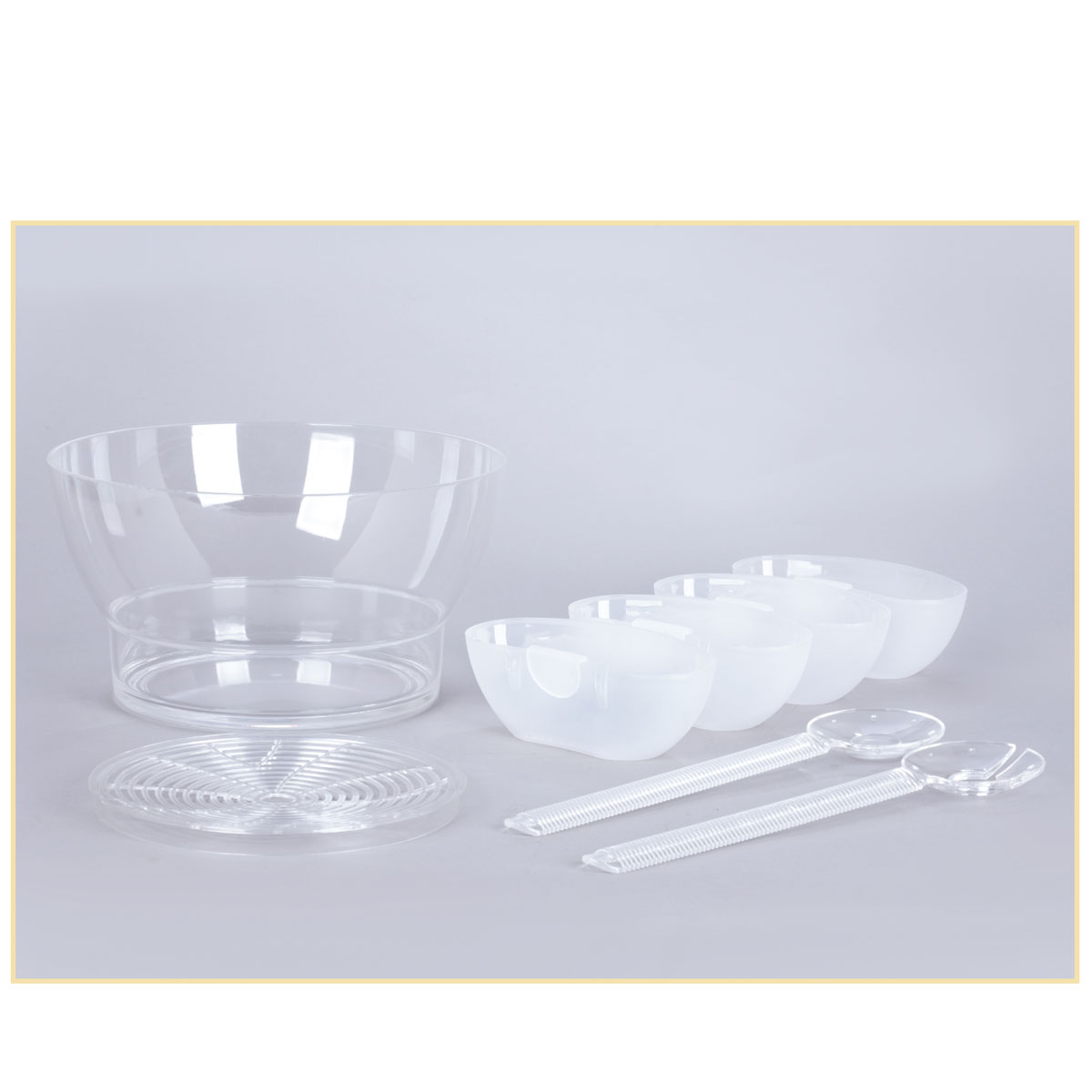 Bowl Circular de Acr&iacute;lico Orbit  Y 2 Servicios Swissland image number null